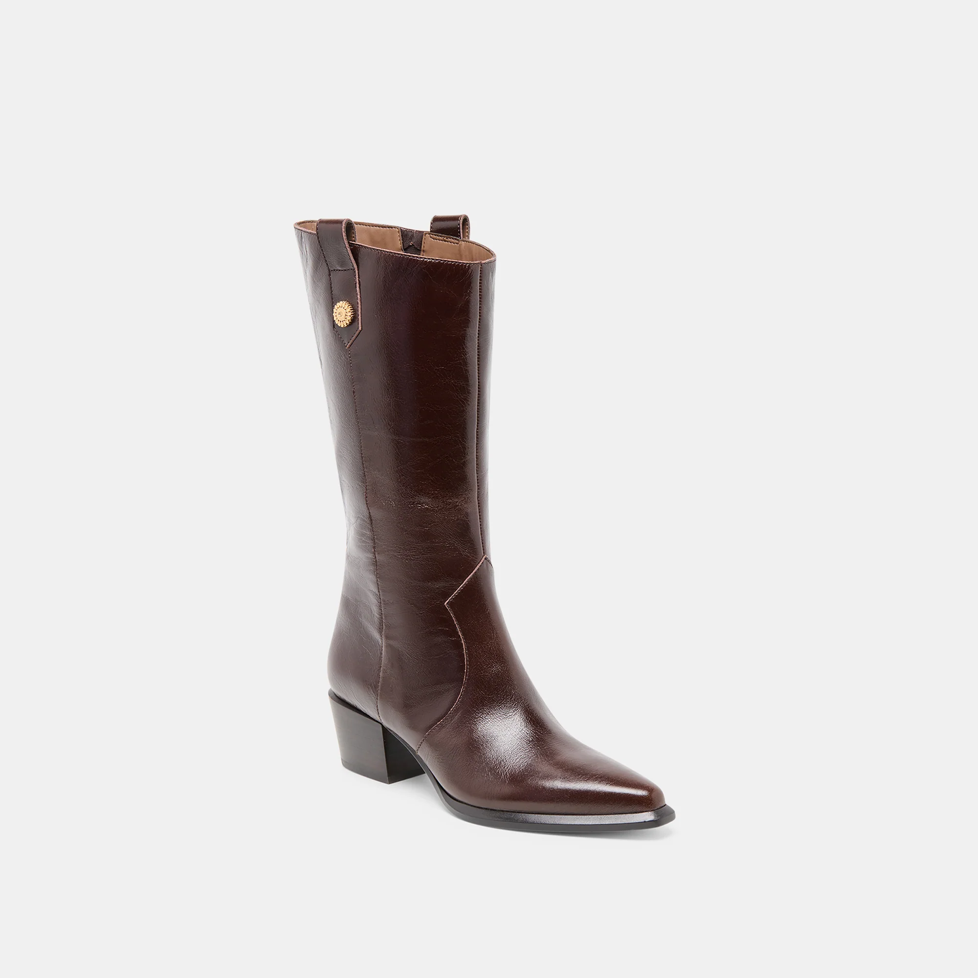 VERN BOOTS CHOCOLATE LEATHER - Image 3