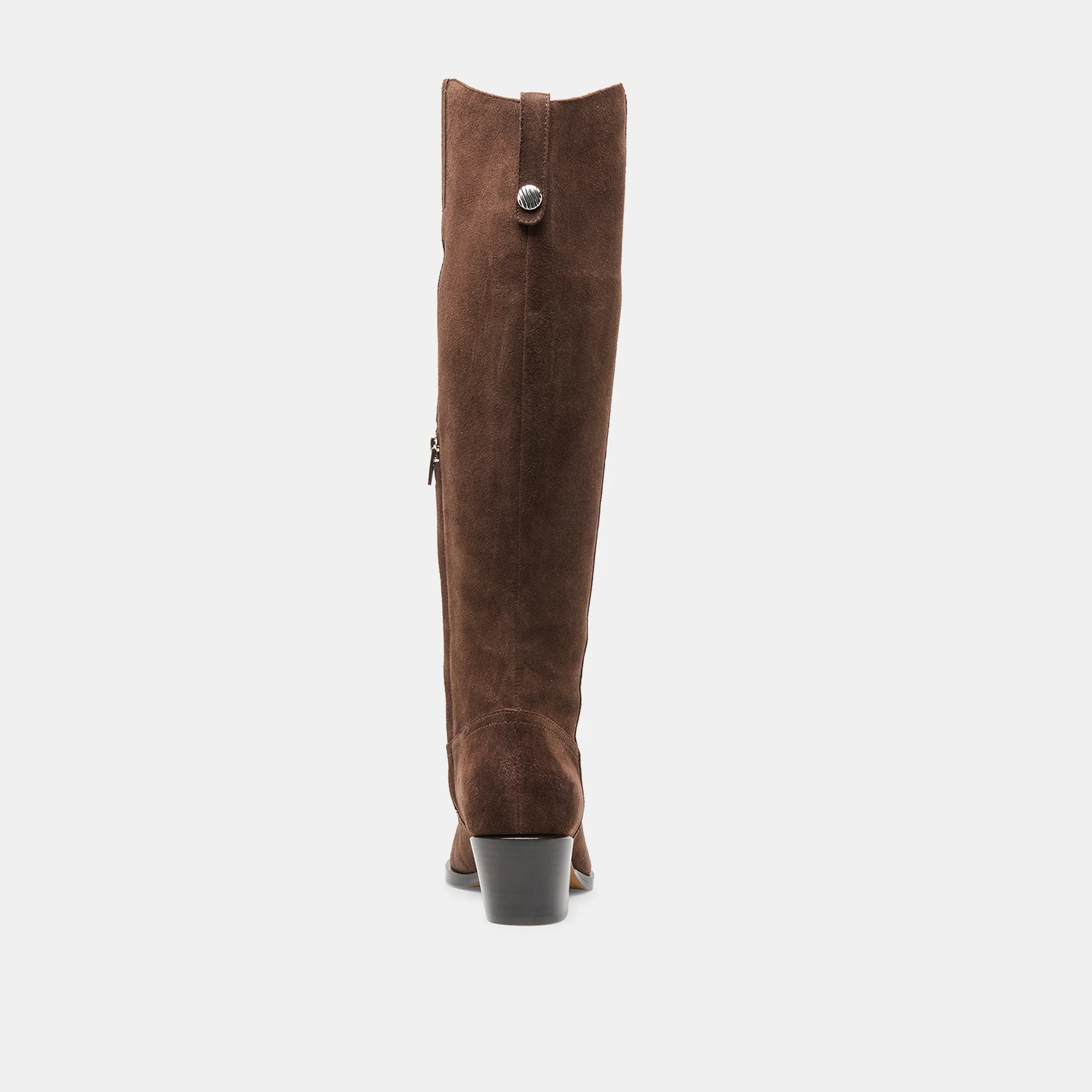 VIRONA H2O EXTRA WIDE CALF BOOTS DK BROWN SUEDE - Image 13