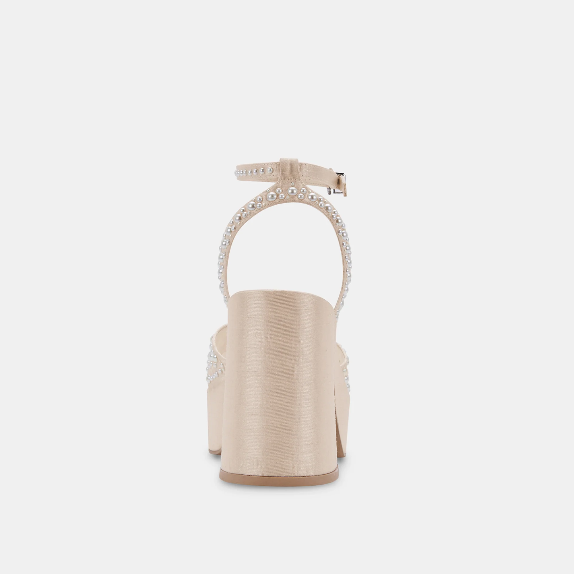 WESSI PEARL HEELS VANILLA PEARLS - Image 9