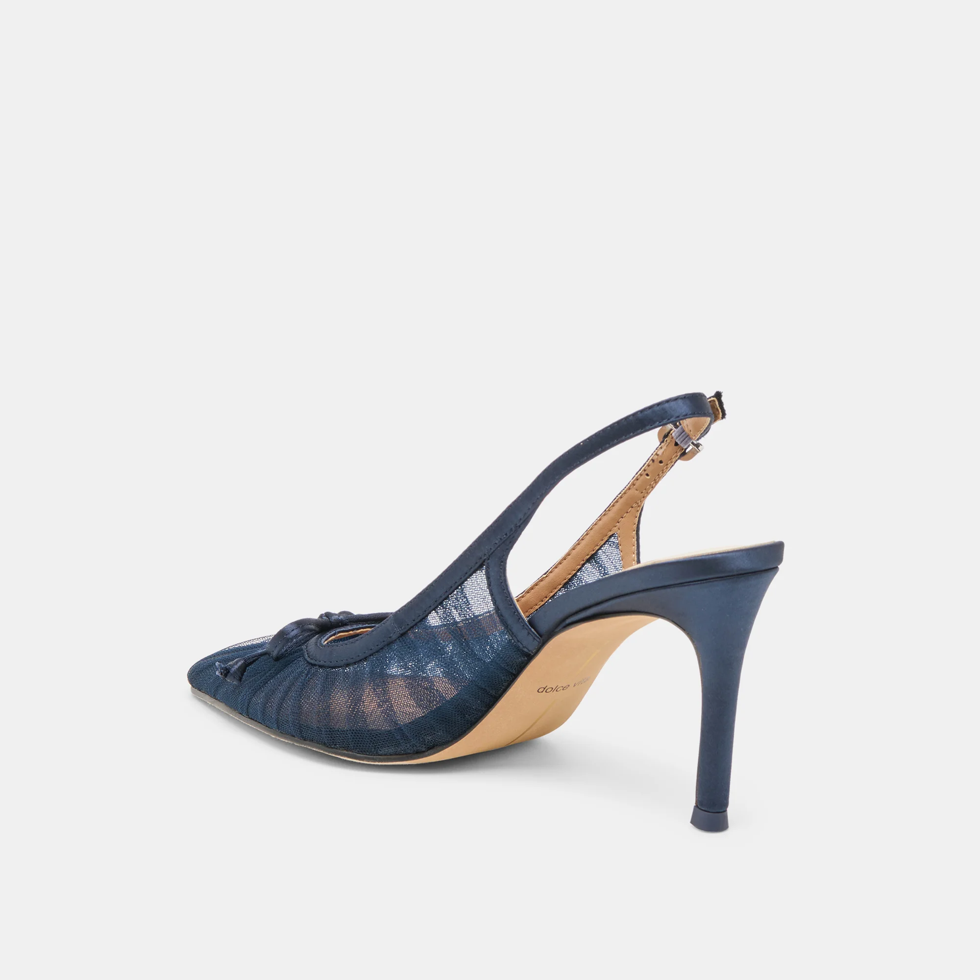 YELA HEELS NAVY TULLE - Image 5