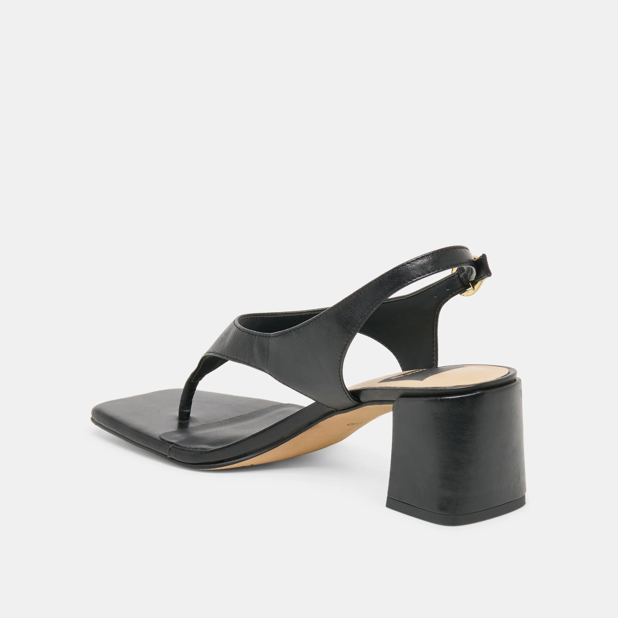 YVES HEELS BLACK LEATHER - Image 5