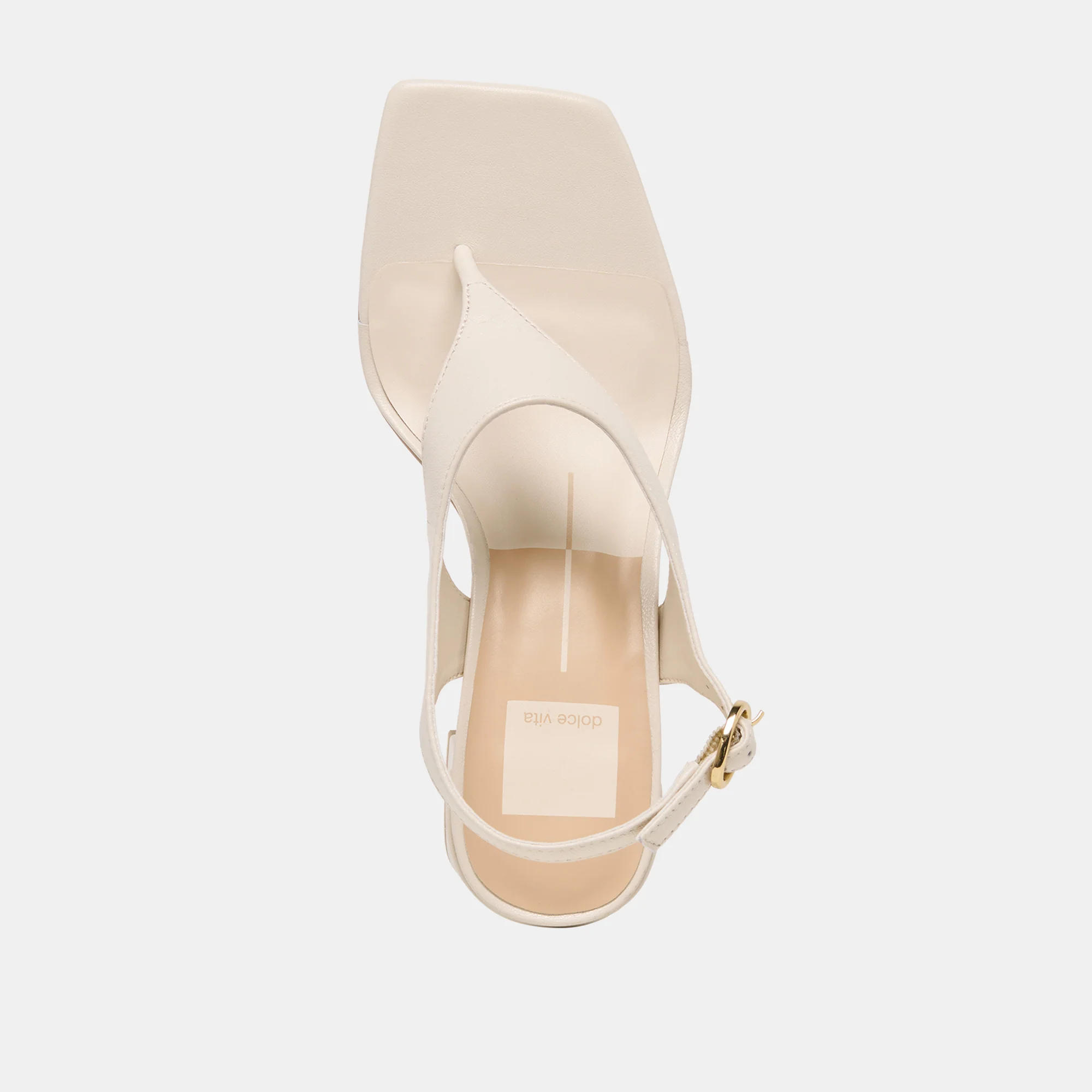 YVES HEELS IVORY LEATHER - Image 8