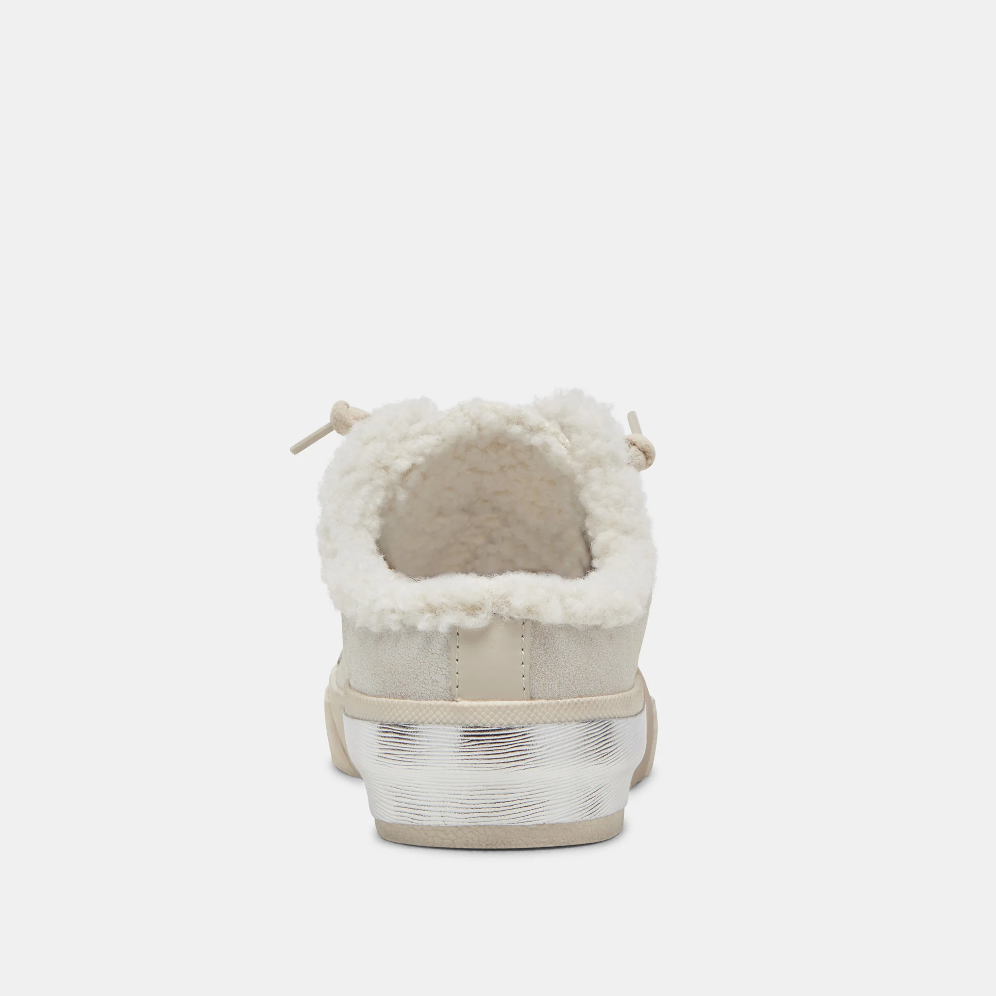 ZANTEL SNEAKERS OFF WHITE CRACKLED LEATHER - Image 8