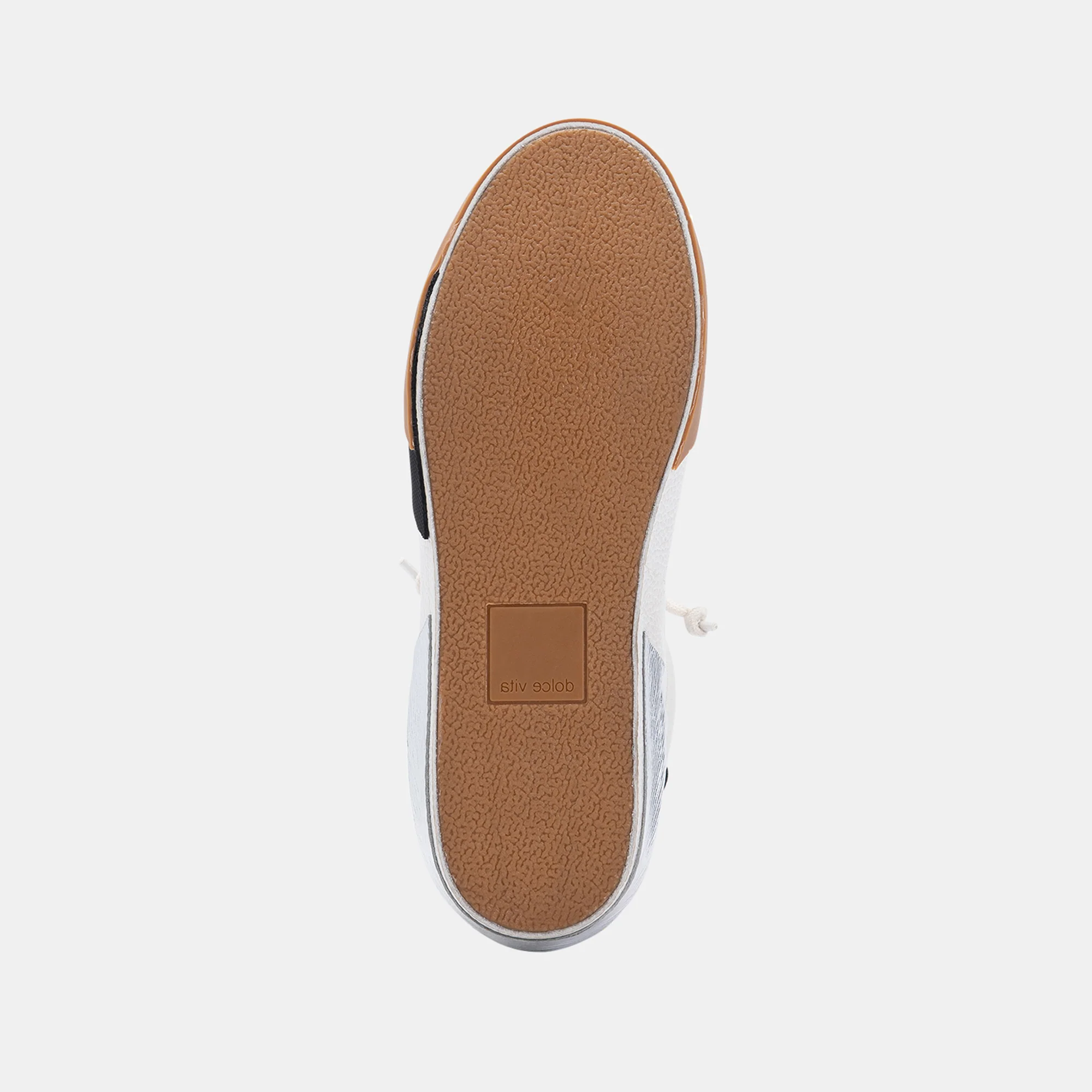 ZINA WIDE SNEAKERS WHITE BLACK LEATHER - Image 9